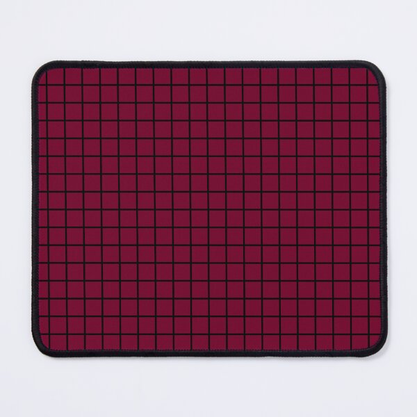 Item preview, Dark Red Grid Pattern – Minimalist Checkered Design designed and sold by larissa-myrie.