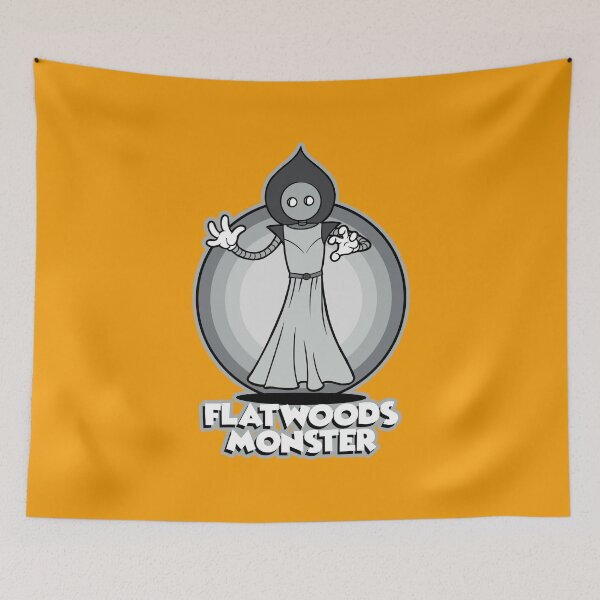 Item preview, Flatwoods Monster (with text)- Technicolor designed and sold by Legion of the Unexplainables.