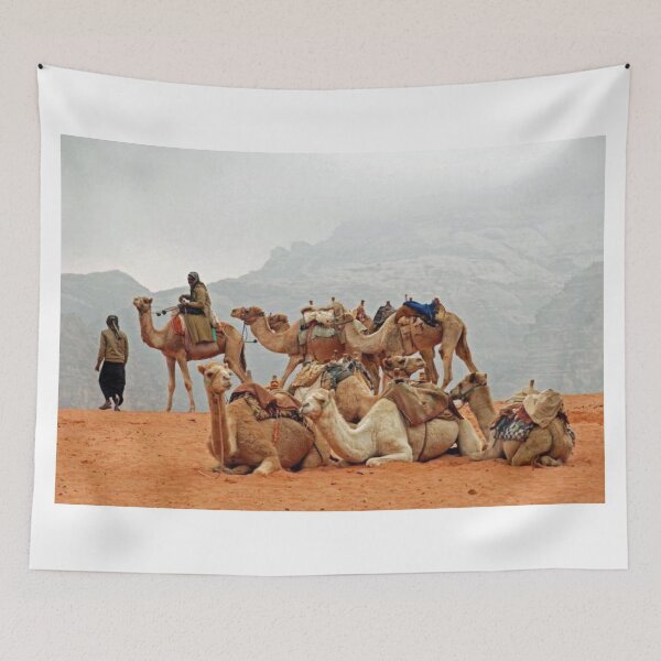Item preview, Camel riders in the ancient city of Palmyra  designed and sold by  Bride of the desert.