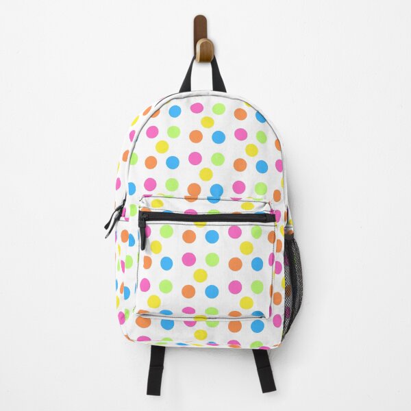 Item preview, Rainbow Multicolored Polka Dot Summer Colors Pattern  designed and sold by jkernz.