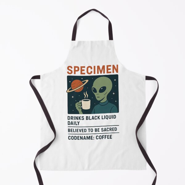 Item preview, Everyday Rituals – Alien Observes Sacred Human Beverage designed and sold by supersanko.