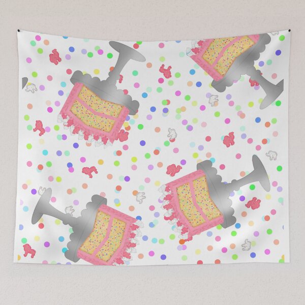 Item preview, Frosted Animal Cookie Crackers Confetti Birthday Cake Sprinkles White designed and sold by MBeesShop.