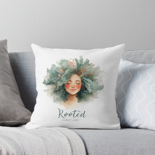 Item preview, Rooted in Nature – Botanical Self Love Woman Art designed and sold by VikArt7.