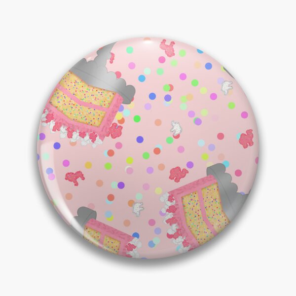 Item preview, Frosted Animal Cookie Crackers Confetti Birthday Cake Sprinkles Pastel Light Pink designed and sold by MBeesShop.