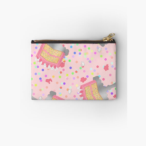 Item preview, Frosted Animal Cookie Crackers Confetti Birthday Cake Sprinkles Pastel Light Pink designed and sold by MBeesShop.