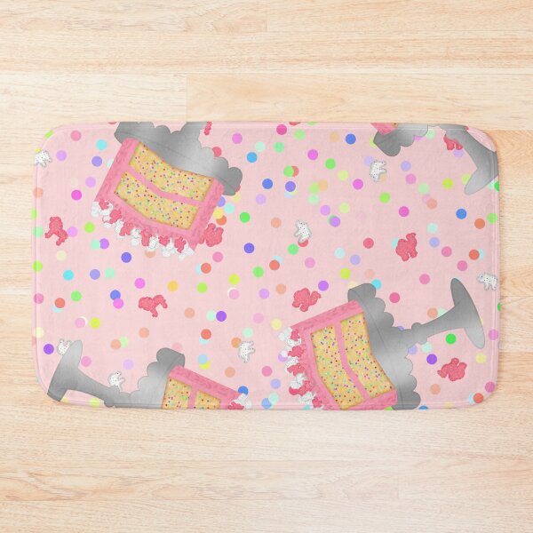 Item preview, Frosted Animal Cookie Crackers Confetti Birthday Cake Sprinkles Pastel Light Pink designed and sold by MBeesShop.