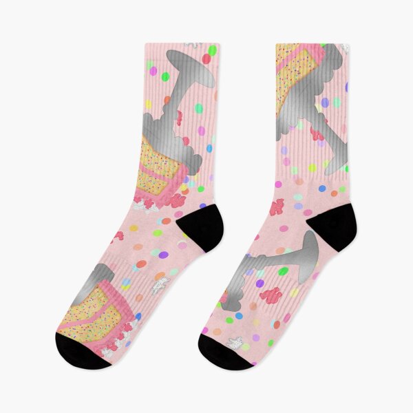 Item preview, Frosted Animal Cookie Crackers Confetti Birthday Cake Sprinkles Pastel Light Pink designed and sold by MBeesShop.