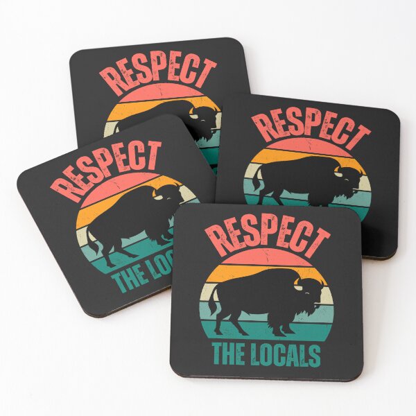 Item preview, Respect the Locals save American bison National parks designed and sold by erozzz.