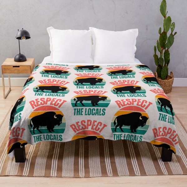 Item preview, Respect the Locals save American bison National parks designed and sold by erozzz.