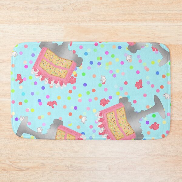 Item preview, Frosted Animal Cookie Crackers Confetti Birthday Cake Sprinkles Pastel Light Baby Blue designed and sold by MBeesShop.