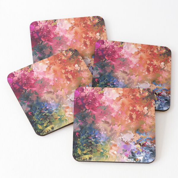 Item preview, Impressionism-Inspired Summer Garden In Dappled Sunlight Abstract  designed and sold by DEC02.