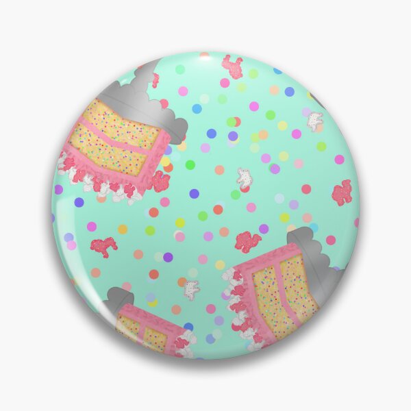 Item preview, Frosted Animal Cookie Crackers Confetti Birthday Cake Sprinkles Pastel Light Teal Green Turquoise Blue designed and sold by MBeesShop.