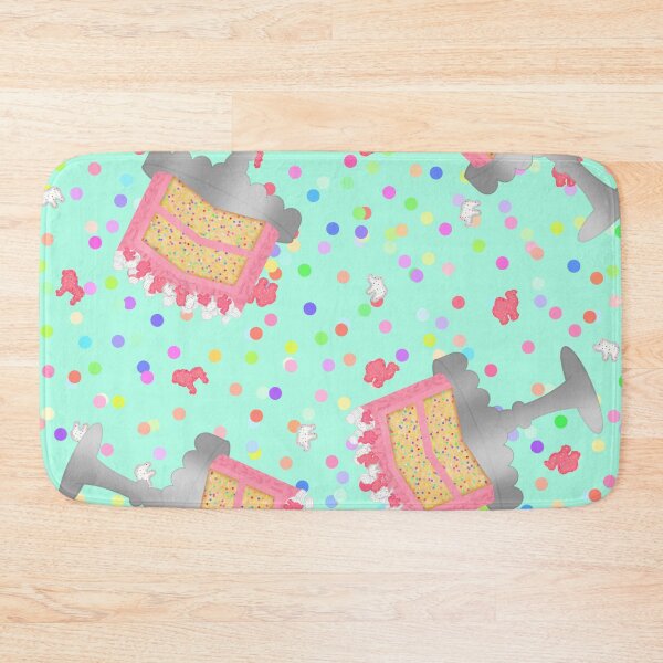 Item preview, Frosted Animal Cookie Crackers Confetti Birthday Cake Sprinkles Pastel Light Teal Green Turquoise Blue designed and sold by MBeesShop.