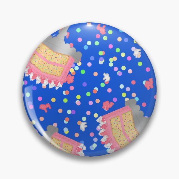 Item preview, Frosted Animal Cookie Crackers Confetti Birthday Cake Sprinkles On Blue designed and sold by MBeesShop.