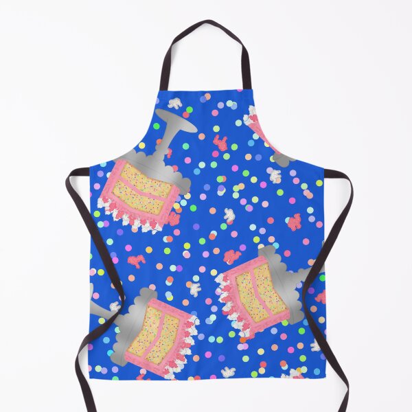 Item preview, Frosted Animal Cookie Crackers Confetti Birthday Cake Sprinkles On Blue designed and sold by MBeesShop.