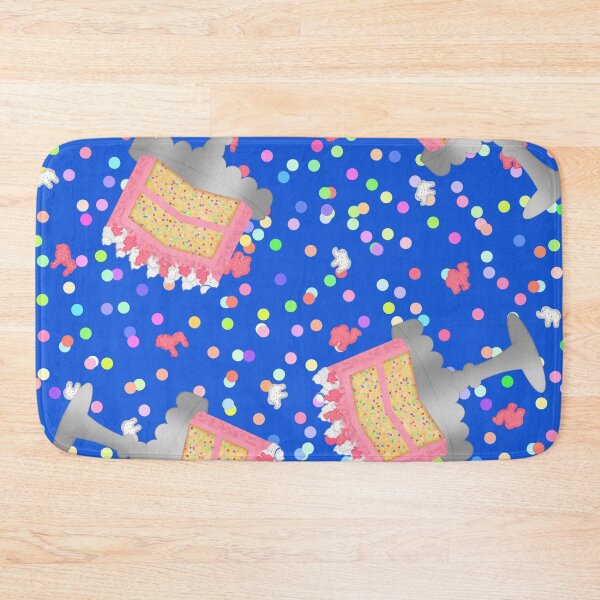 Item preview, Frosted Animal Cookie Crackers Confetti Birthday Cake Sprinkles On Blue designed and sold by MBeesShop.