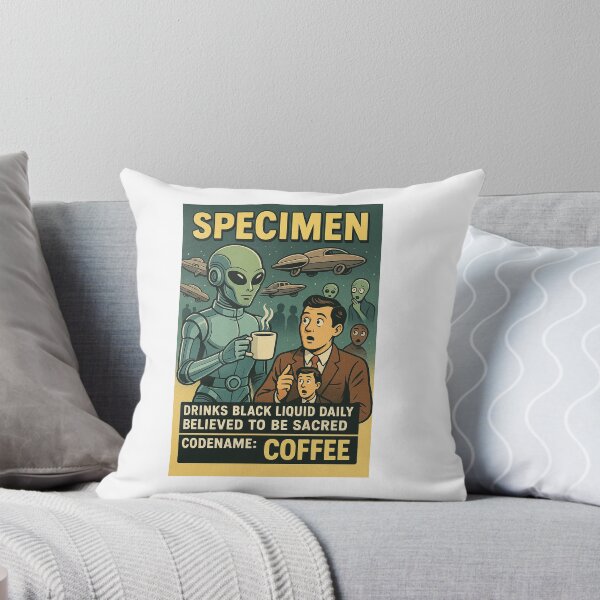 Item preview, Everyday Rituals – Alien Observes Sacred Human Beverage designed and sold by supersanko.