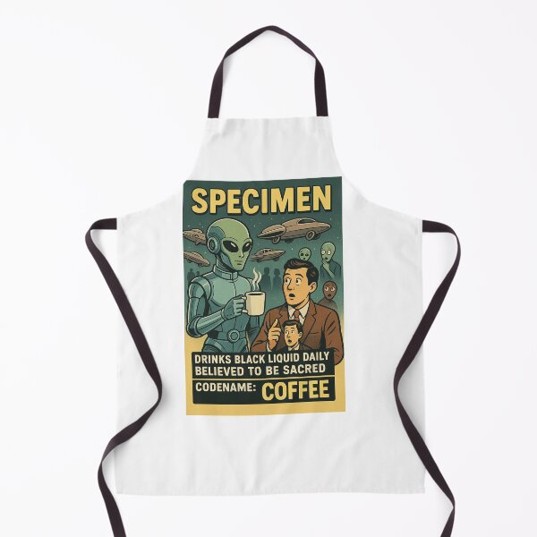 Item preview, Everyday Rituals – Alien Observes Sacred Human Beverage designed and sold by supersanko.