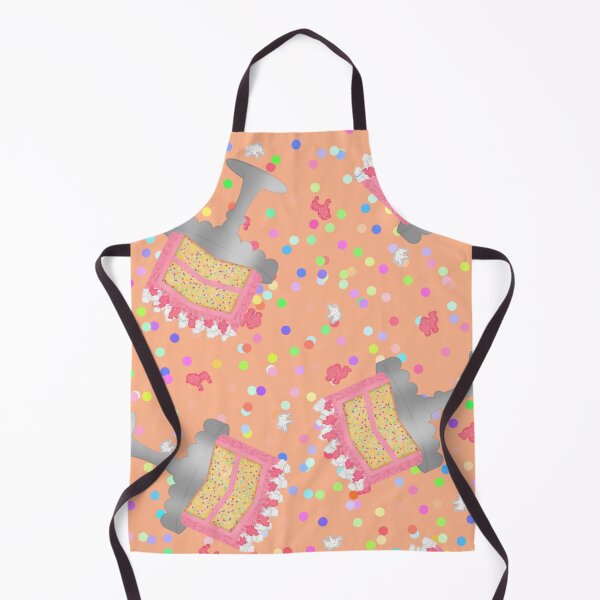 Item preview, Frosted Animal Cookie Crackers Confetti Birthday Cake Sprinkles Light Pastel Peach Orange designed and sold by MBeesShop.