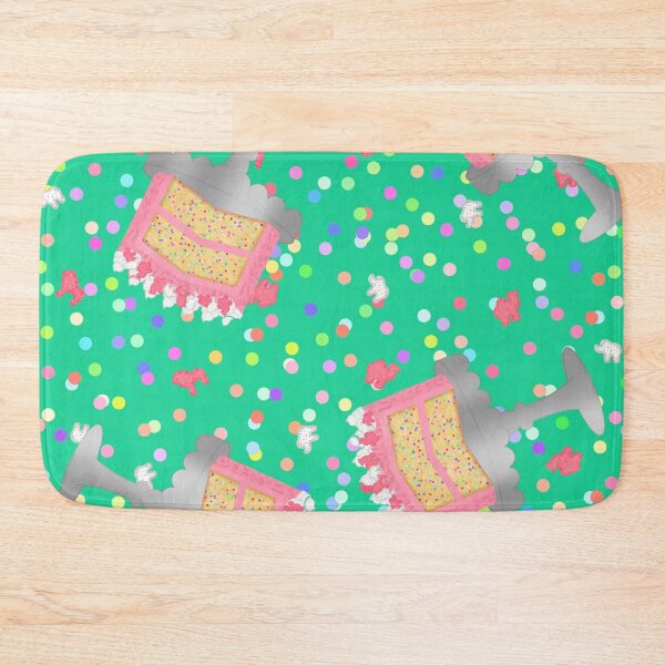 Item preview, Frosted Animal Cookie Crackers Confetti Birthday Cake Sprinkles Teal Blue Turquoise Green designed and sold by MBeesShop.