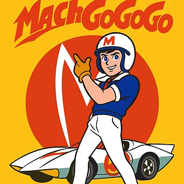 Artwork thumbnail, Mach Go Go Go! by Sakuga Drip