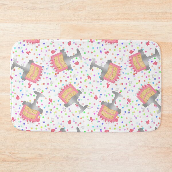 Item preview, Frosted Animal Cookie Crackers Confetti Birthday Cake Sprinkles On White Small designed and sold by MBeesShop.