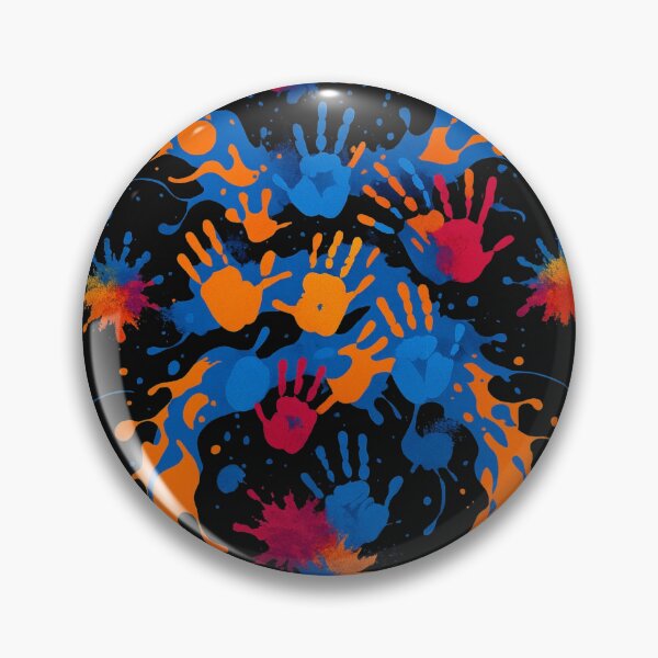 Item preview, Splash Art ,Vibrant Chaos ,Handprint  designed and sold by ezuldeen48.