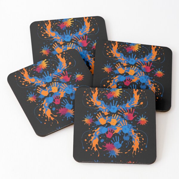 Item preview, Splash Art ,Vibrant Chaos ,Handprint  designed and sold by ezuldeen48.