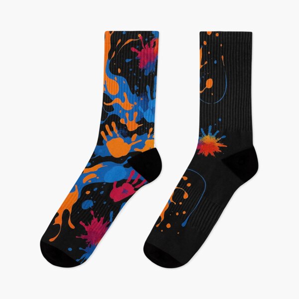 Item preview, Splash Art ,Vibrant Chaos ,Handprint  designed and sold by ezuldeen48.