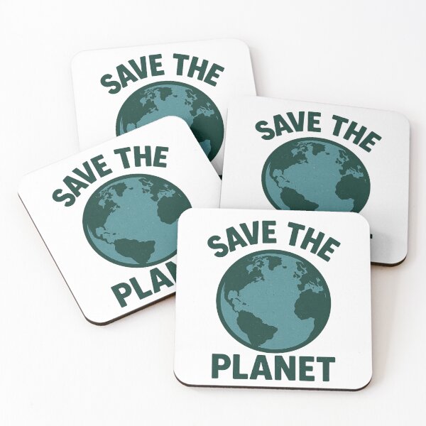 Item preview, Save the Planet – Eco Earth Awareness Vintage Design designed and sold by NAVOZKA.