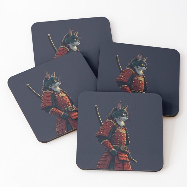 Item preview, Samurai cat designed and sold by Danh Style.