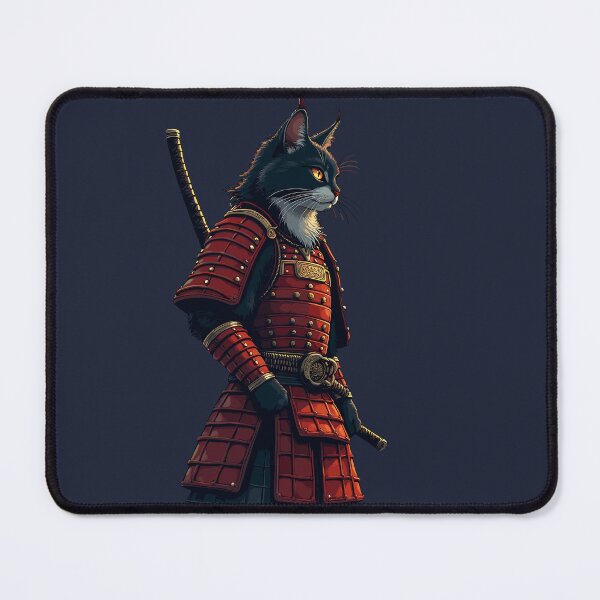 Item preview, Samurai cat designed and sold by Danh Style.