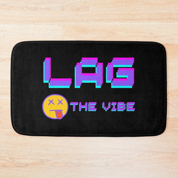 Item preview, Lag Is killing all the vibe!  -- Gamer Tee designed and sold by Ayman Toumarti.