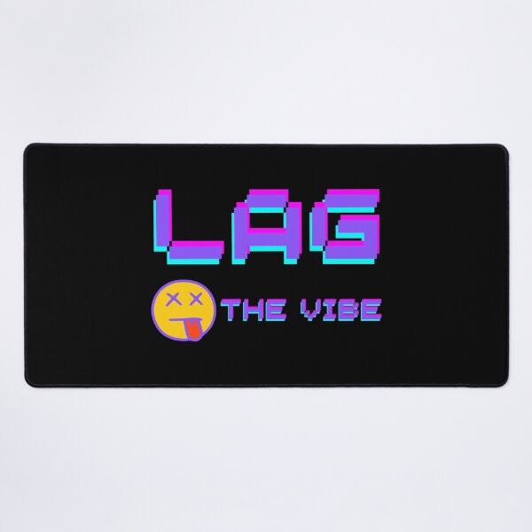 Item preview, Lag Is killing all the vibe!  -- Gamer Tee designed and sold by Ayman Toumarti.