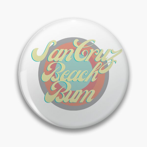 Item preview, Santa Cruz California Beach bum designed and sold by TaraPen.