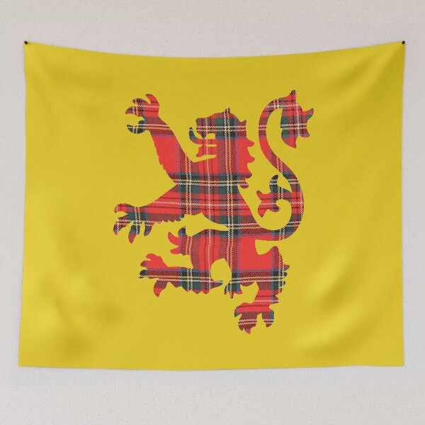 Item preview, Royal Stewart Tartan Lion Rampant designed and sold by Murph's Images.