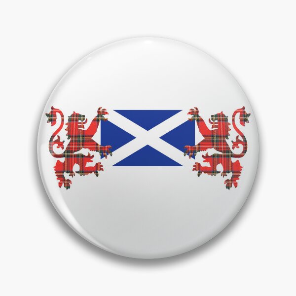 Item preview, Saltire with Tartan Lions Rampant designed and sold by Murph's Images.