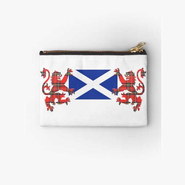 Item preview, Saltire with Tartan Lions Rampant designed and sold by Murph's Images.