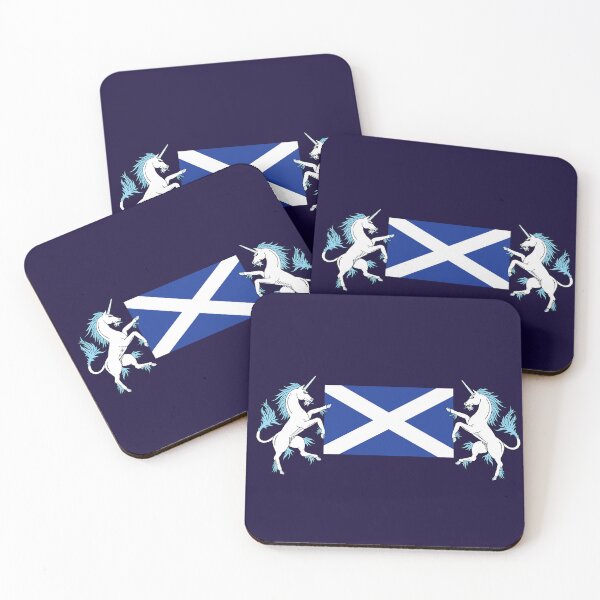 Item preview, Saltire Unicorns designed and sold by Murph's Images.