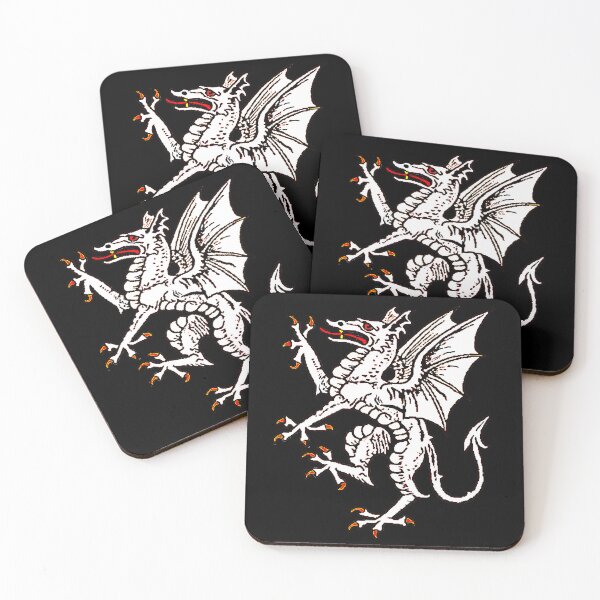 Item preview, White Dragon Rampant designed and sold by Murph's Images.