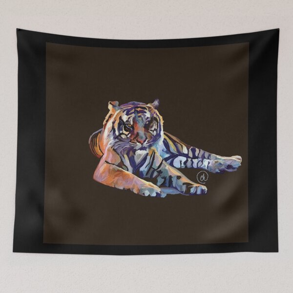 Item preview, Tiger in Black designed and sold by DragonDreamzzz.