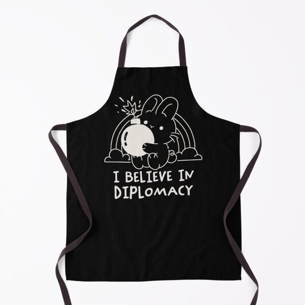 Item preview, I Believe in Diplomacy Bunny by Tobe Fonseca designed and sold by Tobe Fonseca®.