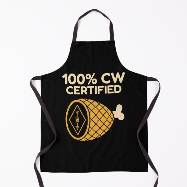 Item preview, 100% CW Certified – Funny Ham Radio Morse Code designed and sold by AnnSign.