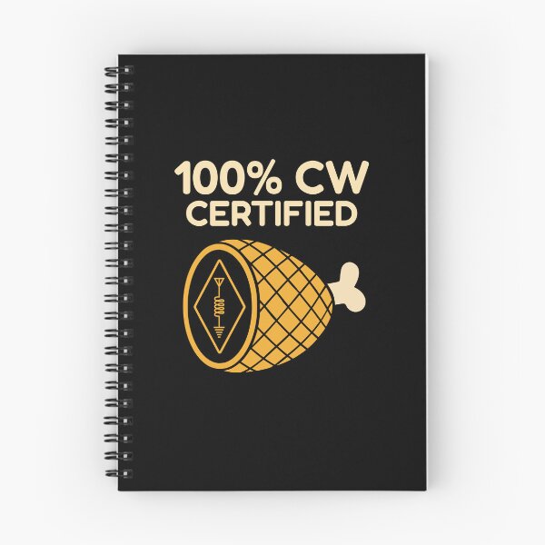 Item preview, 100% CW Certified – Funny Ham Radio Morse Code designed and sold by AnnSign.