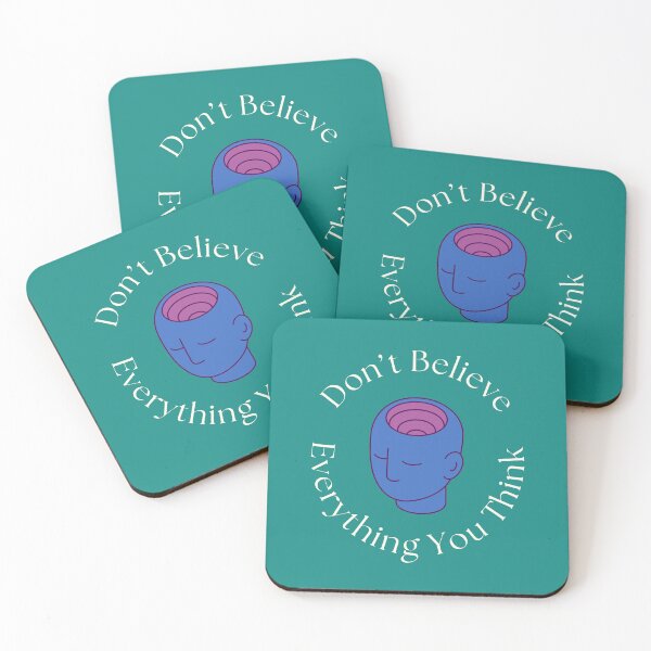 Item preview, Don't Believe Everything You Think designed and sold by leftyshirts.