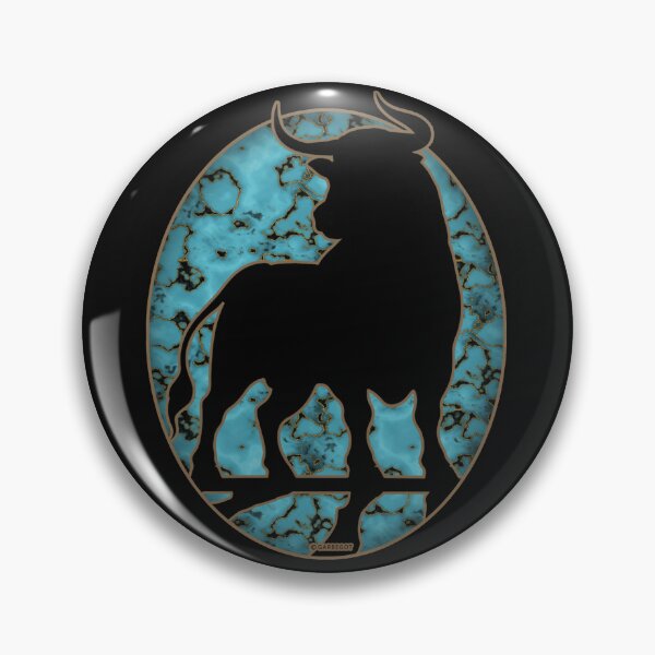 Item preview, Turquoise Series - BULL designed and sold by Gregory Beck.