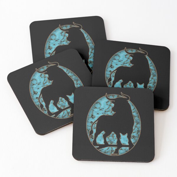 Item preview, Turquoise Series - BULL designed and sold by Gregory Beck.