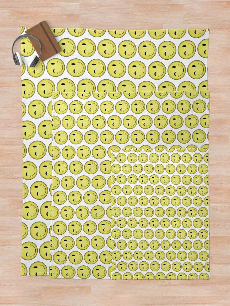 Thumbnail 5 of 6, Throw Blanket, Smiley designed and sold by RazyCe.