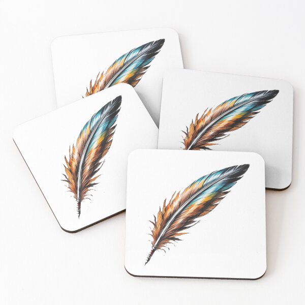 Item preview, Colour Feather Quill  designed and sold by RedHeavenStudio.