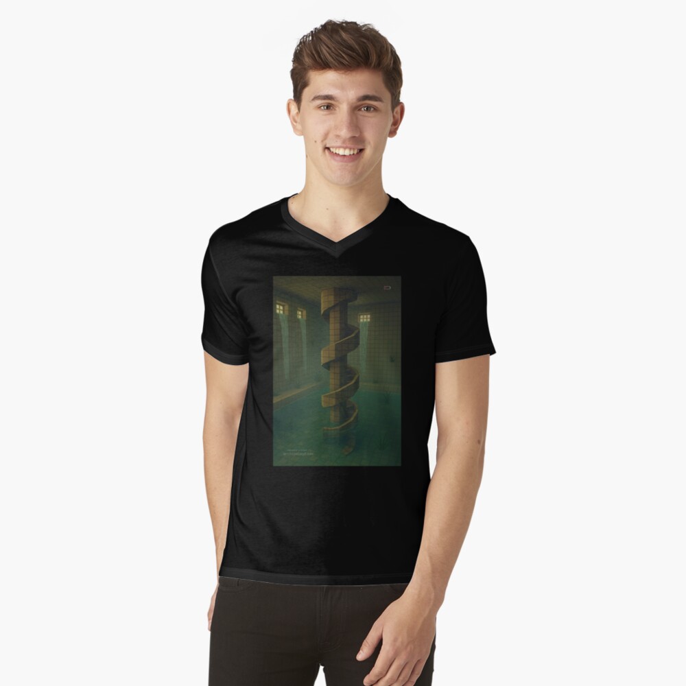 Item preview, V-Neck T-Shirt designed and sold by archzero.